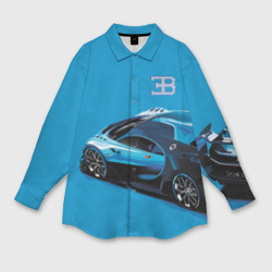 Мужская рубашка oversize 3D Bugatti