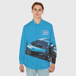 Мужская рубашка oversize 3D Bugatti - фото 2