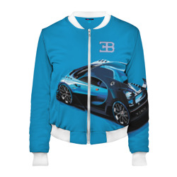 Женский бомбер 3D Bugatti