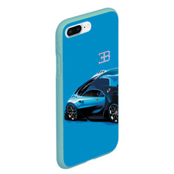 Чехол для iPhone 7Plus/8 Plus матовый Bugatti - фото 2