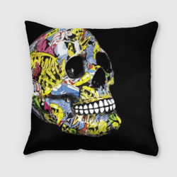 Graffiti - Skull – Подушка 3D с принтом купить