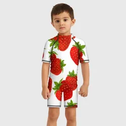 Детский купальный костюм 3D Клубника - фото 2