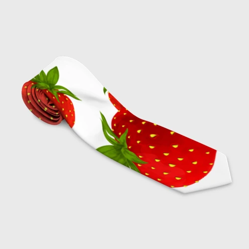 Галстук 3D Клубника