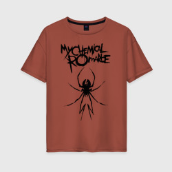 Женская футболка хлопок Oversize My Chemical Romance