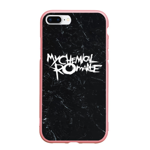 Чехол для iPhone 7Plus/8 Plus матовый My Chemical Romance, цвет баблгам