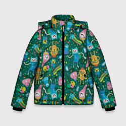 Зимняя куртка для мальчиков 3D New year Adventure time