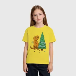 Детская футболка хлопок T-rex-mas - фото 2