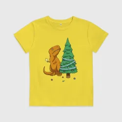 Детская футболка хлопок T-rex-mas