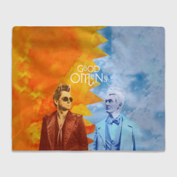 Плед 3D Good Omens