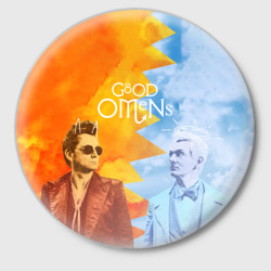 Значок Good Omens