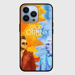 Чехол для iPhone 13 Pro Good Omens