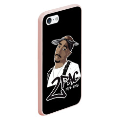 Чехол для iPhone 5/5S матовый 2pac - фото 2