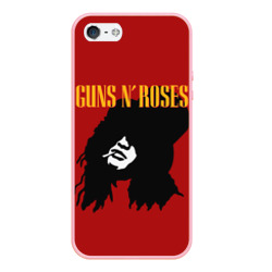 Чехол для iPhone 5/5S матовый Guns n roses