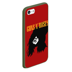 Чехол для iPhone 5/5S матовый Guns n roses - фото 2