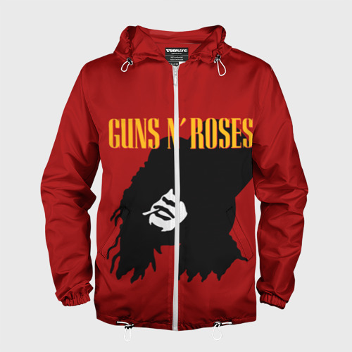 Мужская ветровка 3D Guns n roses
