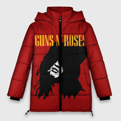 Женская зимняя куртка Oversize Guns n roses