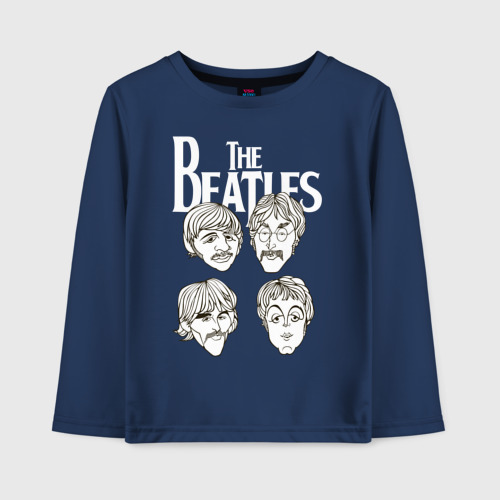 Детский лонгслив The Beatles team