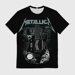 Мужская футболка 3D Metallica