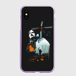 Чехол для iPhone XS Max матовый Death Stranding