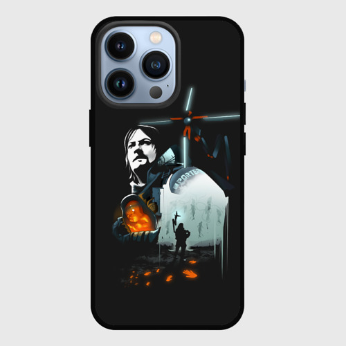 Чехол для iPhone 13 Pro Death Stranding, цвет черный