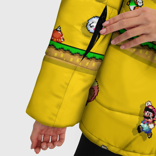 Женская зимняя куртка Oversize Mario 2020, цвет черный - фото 6