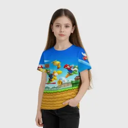 Детская футболка 3D Марио - фото 2