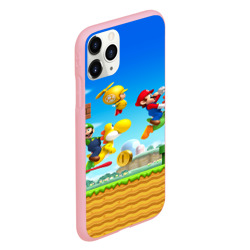 Чехол для iPhone 11 Pro матовый Марио - фото 2