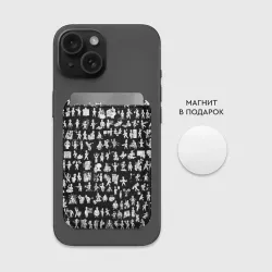 Картхолдер Magsafe магнитный Fallout black - фото 2