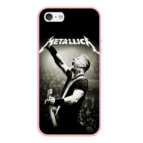 Чехол для iPhone 5/5S матовый Metallica