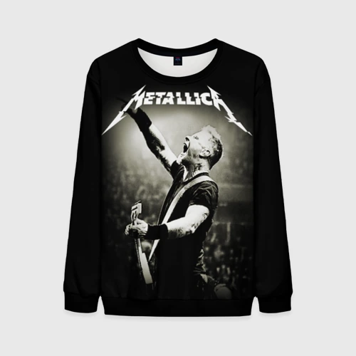 Мужской свитшот 3D Metallica