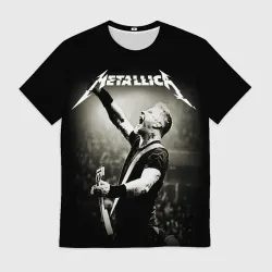 Мужская футболка 3D Metallica