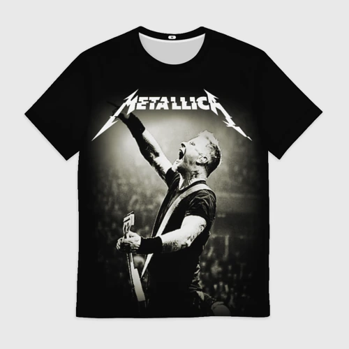 Мужская футболка 3D Metallica
