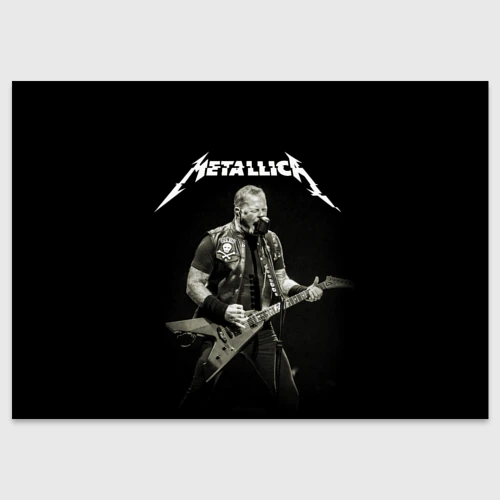 Поздравительная открытка Metallica