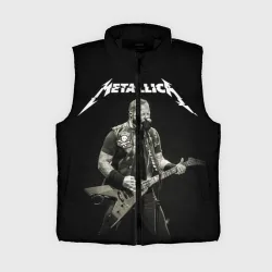 Женский жилет утепленный 3D Metallica