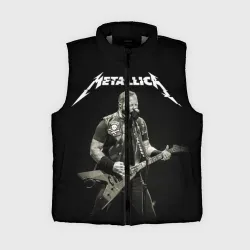 Женский жилет утепленный 3D Metallica