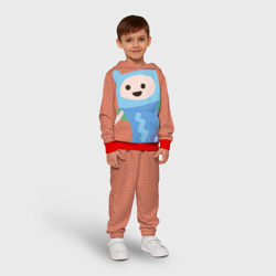 Детский костюм с толстовкой 3D Время приключений Финн - фото 2
