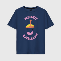 Принцесса Бубльгум – Женская футболка хлопок Oversize с принтом купить со скидкой в -16%