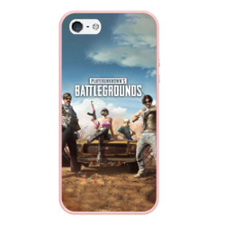 Чехол для iPhone 5/5S матовый PUBG