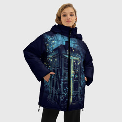 Женская зимняя куртка Oversize Doctor Who - фото 2