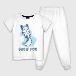 Детская пижама хлопок Snow fox