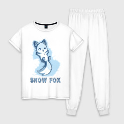 Женская пижама хлопок Snow fox