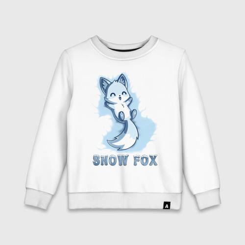 Детский свитшот хлопок Snow fox