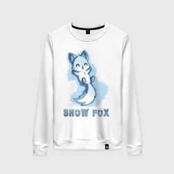Женский свитшот хлопок Snow fox