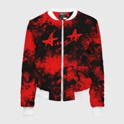 Женский бомбер 3D Алиса