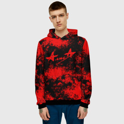 Мужская толстовка 3D Алиса - фото 2