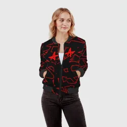 Женский бомбер 3D Алиса - фото 2