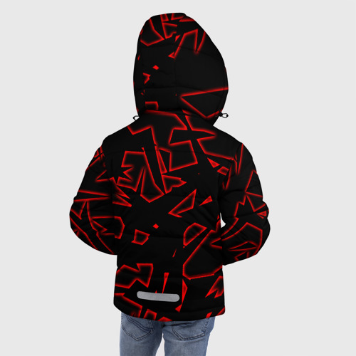 Зимняя куртка для мальчиков 3D Алиса, цвет черный - фото 4