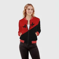 Женский бомбер 3D Алиса - фото 2