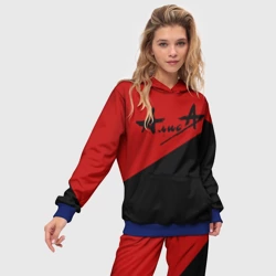 Женский костюм с толстовкой 3D Алиса - фото 2