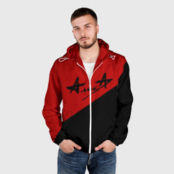 Мужская ветровка 3D Алиса - фото 2